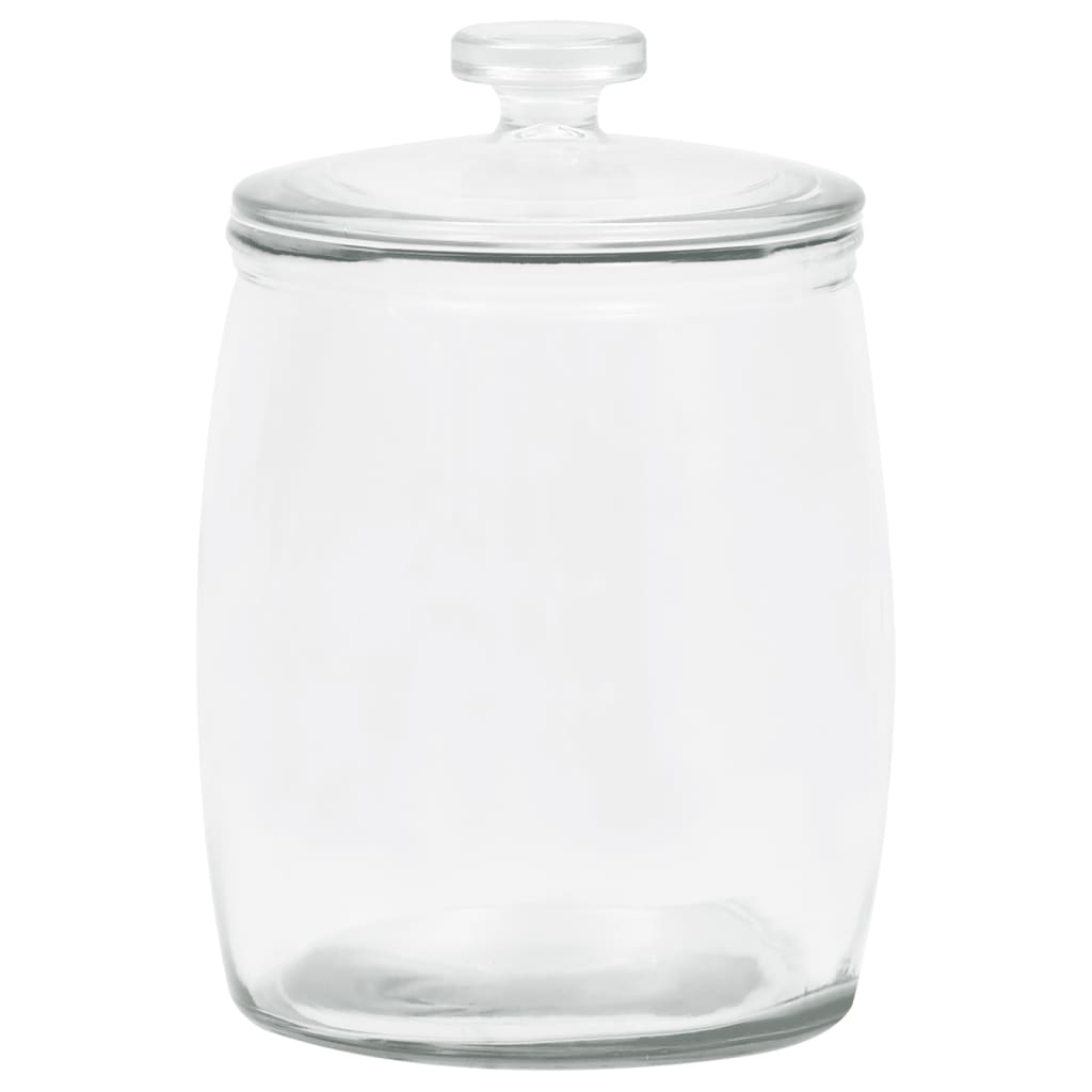 vidaXL opbevaringsglas med låg 4 stk. 8000 ml