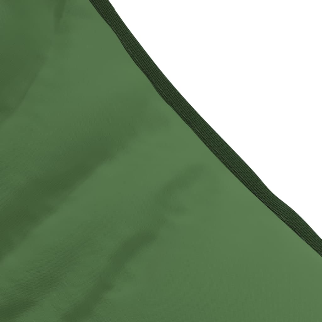 vidaXL foldbar liggestol stof mørkegrøn
