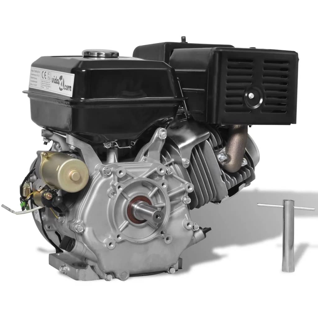 vidaXL benzinmotor 15 hk 11 kW sort