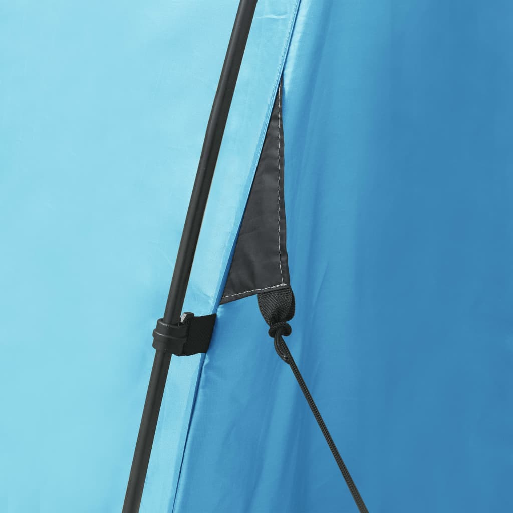 vidaXL tunnelformet campingtelt 4-personers blå
