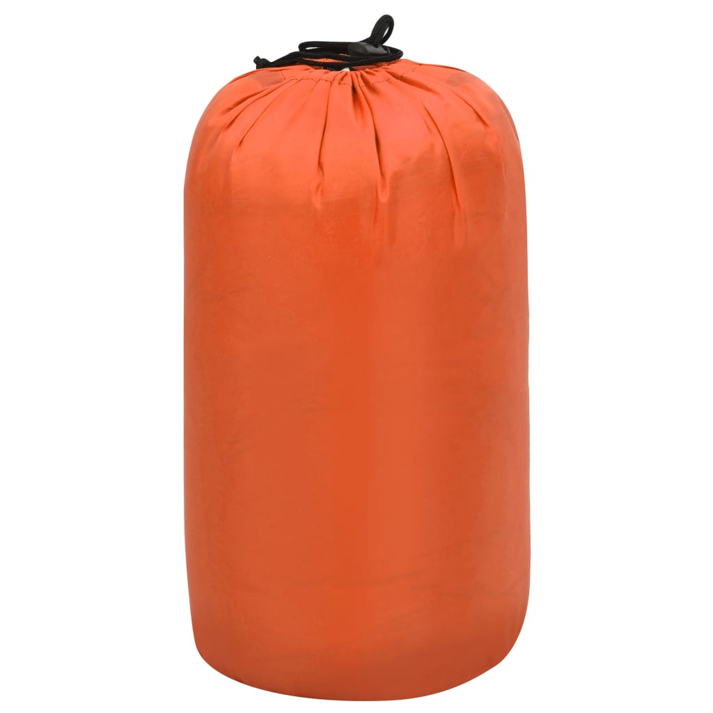 vidaXL sovepose 1100 g 10 °C rektangulær orange
