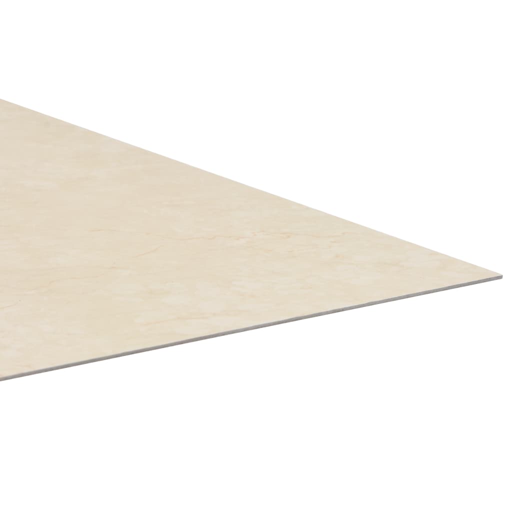 vidaXL selvklæbende PVC-gulvbrædder 5,11 m² beige