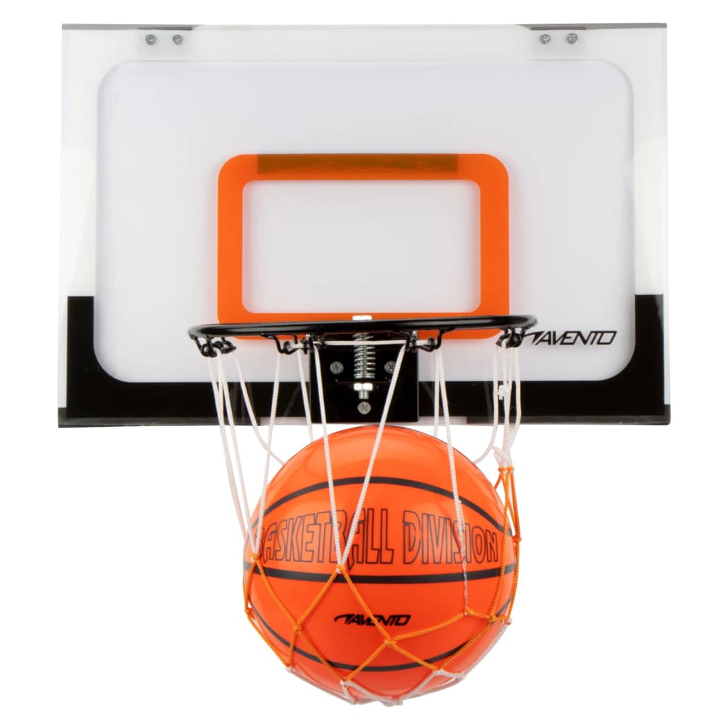 Avento basketballsæt Mini 45x30x3 cm transparent
