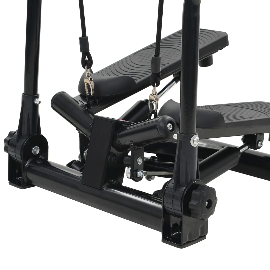 vidaXL stepmaskine med stolper og træningselastikker