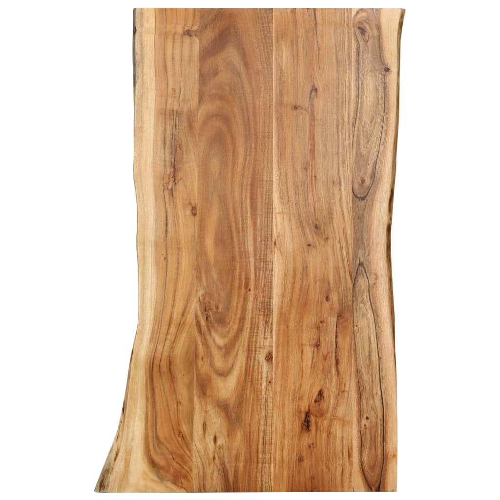 vidaXL bordplade 100x(50-60)x2,5 cm massivt akacietræ
