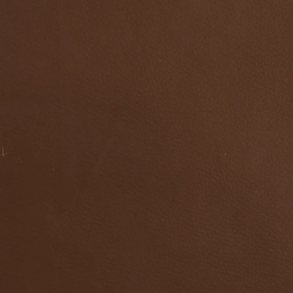vidaXL lænestol skinnende kunstlæder brun