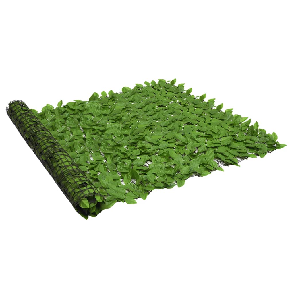 vidaXL altanafskærmning 300x150 cm grønne blade