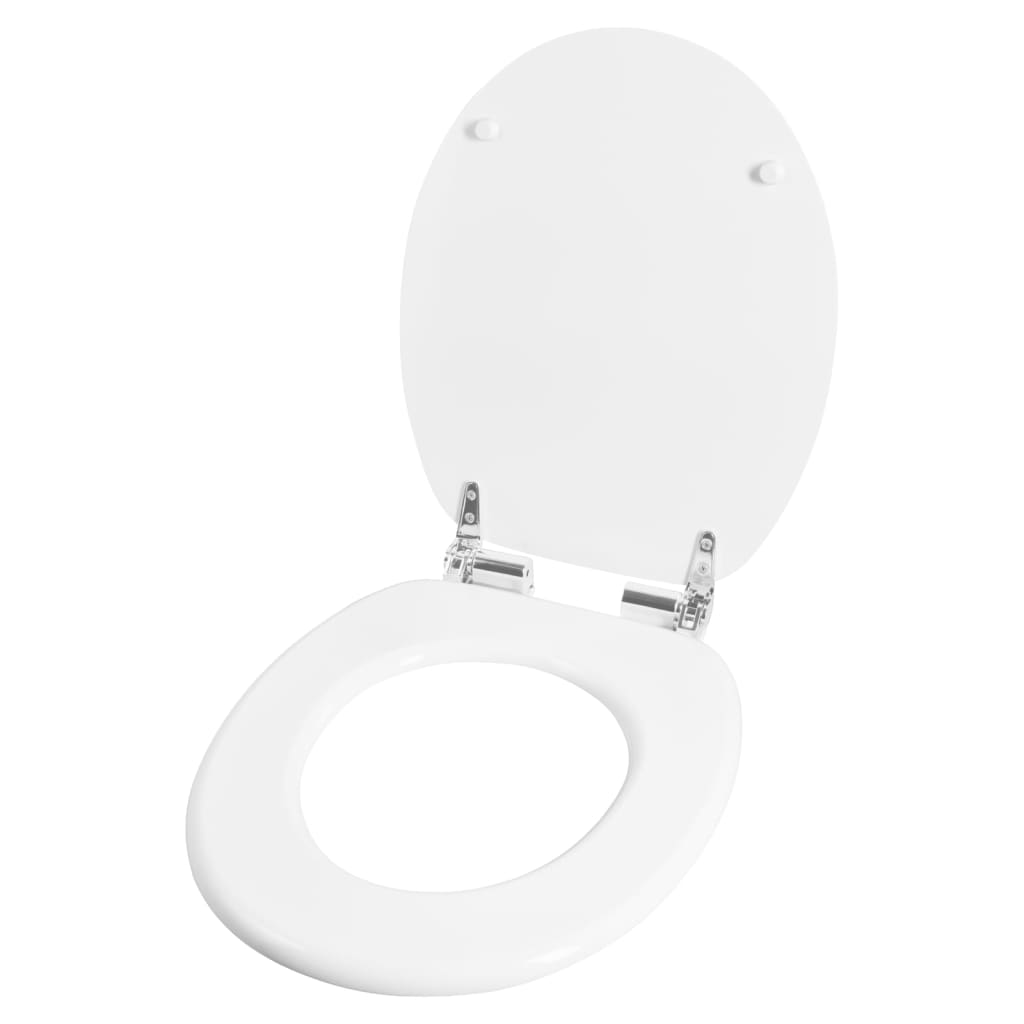 CORNAT toiletsæde med soft-close MOLINOS MDF hvid