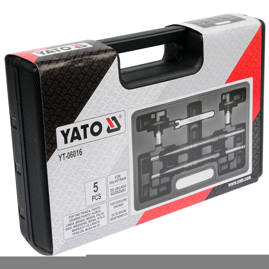 YATO blokeringsværktøjssæt til benzinmotor i fem dele Fiat YT-06016