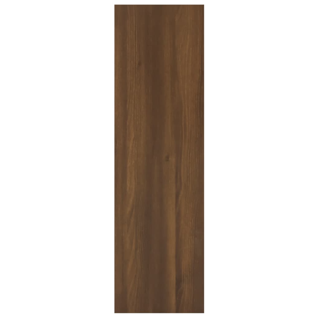vidaXL bogreol/rumdeler 100x30x103 cm brun egetræ