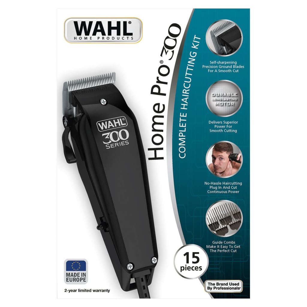 Wahl hårtrimmer 15 dele Home Pro 300 Series