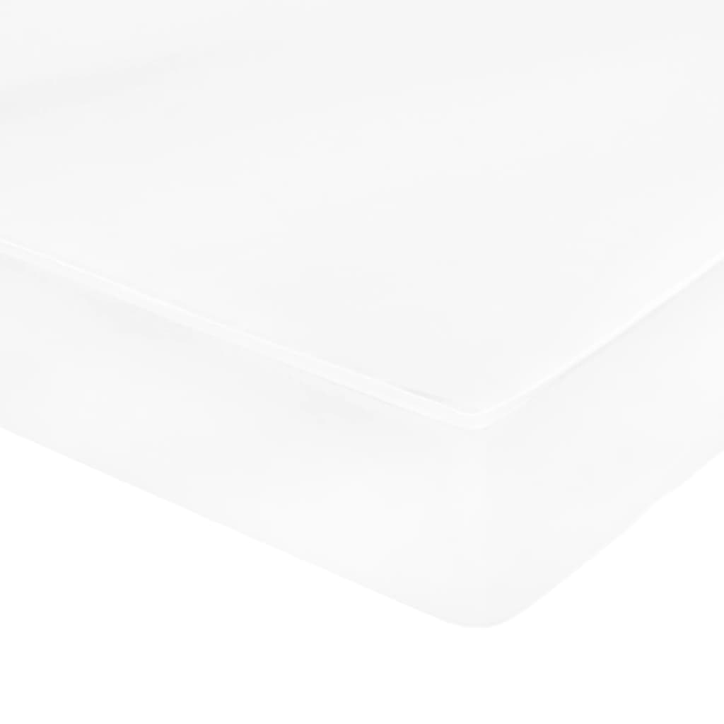 vidaXL daybed med madras og USB 90x200 cm stof sort