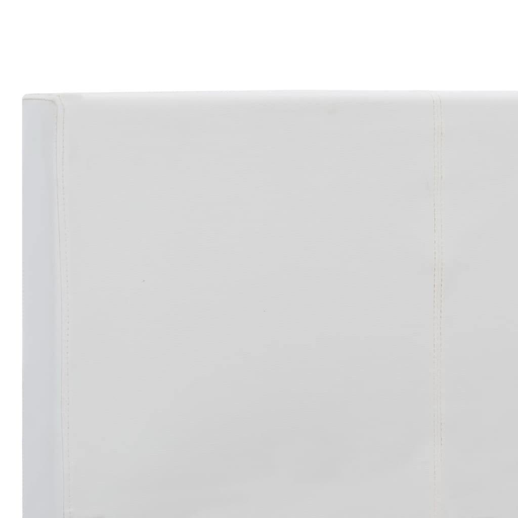 vidaXL sengestel 180x200 cm kunstlæder hvid
