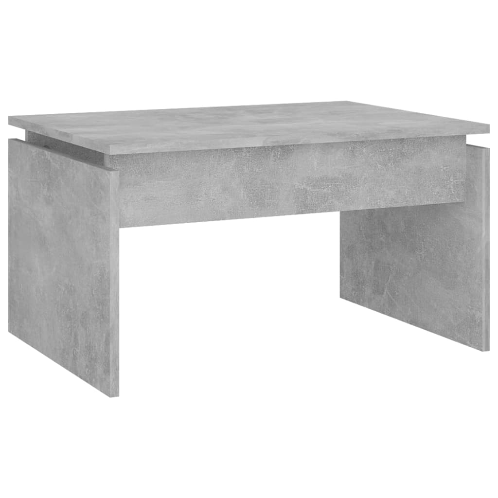 vidaXL sofabord 68x50x38 cm spånplade betongrå