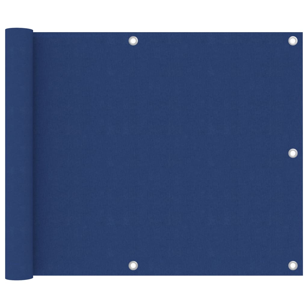 vidaXL altanafskærmning 75x300 cm oxfordstof blå