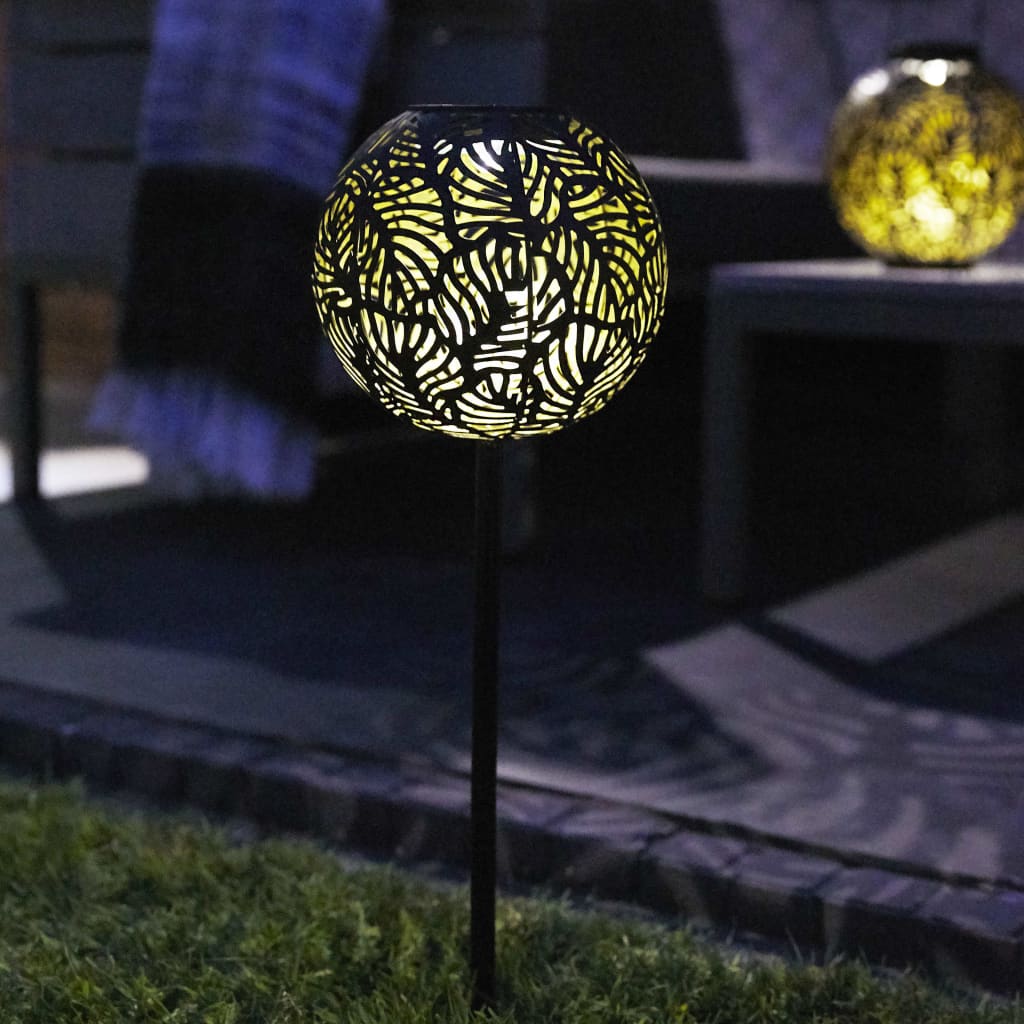 Luxform soldrevet LED-havelampe på spyd Samba lille