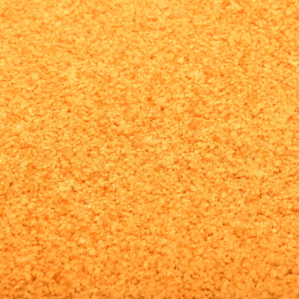 vidaXL vaskbar dørmåtte 60x90 cm orange