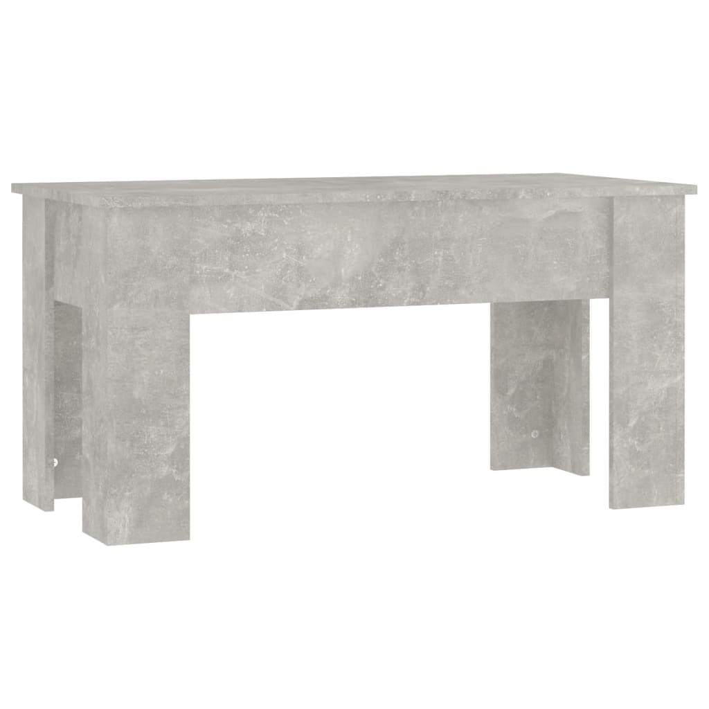 vidaXL sofabord 101x49x52 cm konstrueret træ betongrå