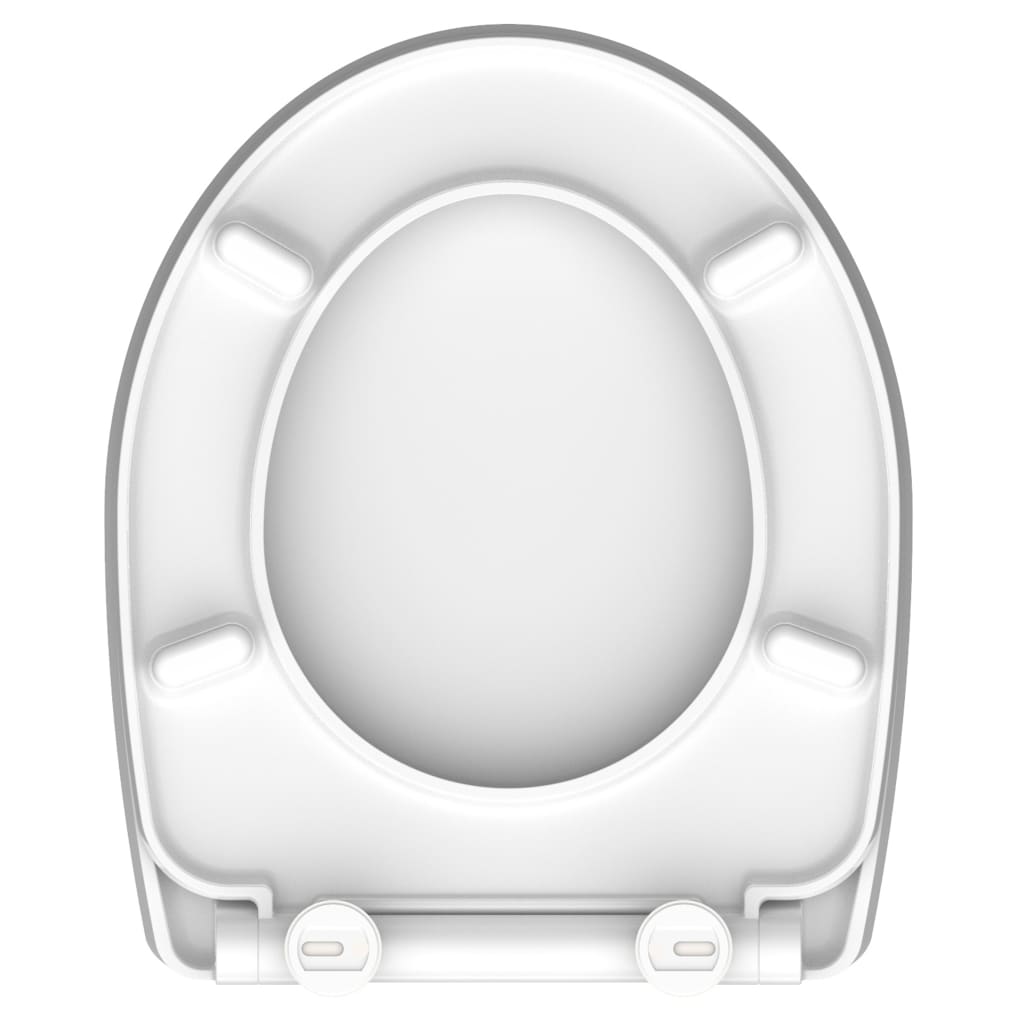 SCHÜTTE toiletsæde med soft-close HAPPY ELEPHANT højglans duroplast