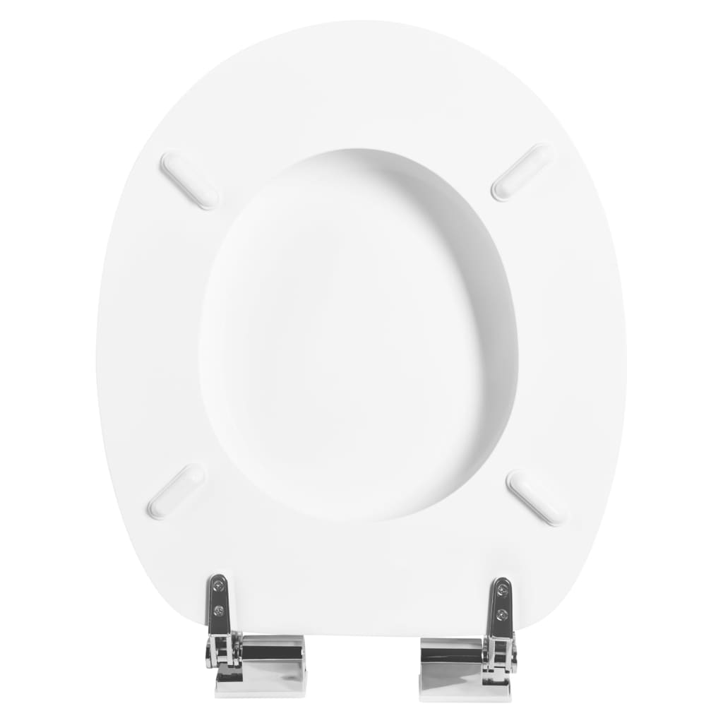 CORNAT toiletsæde med soft-close MOLINOS MDF hvid