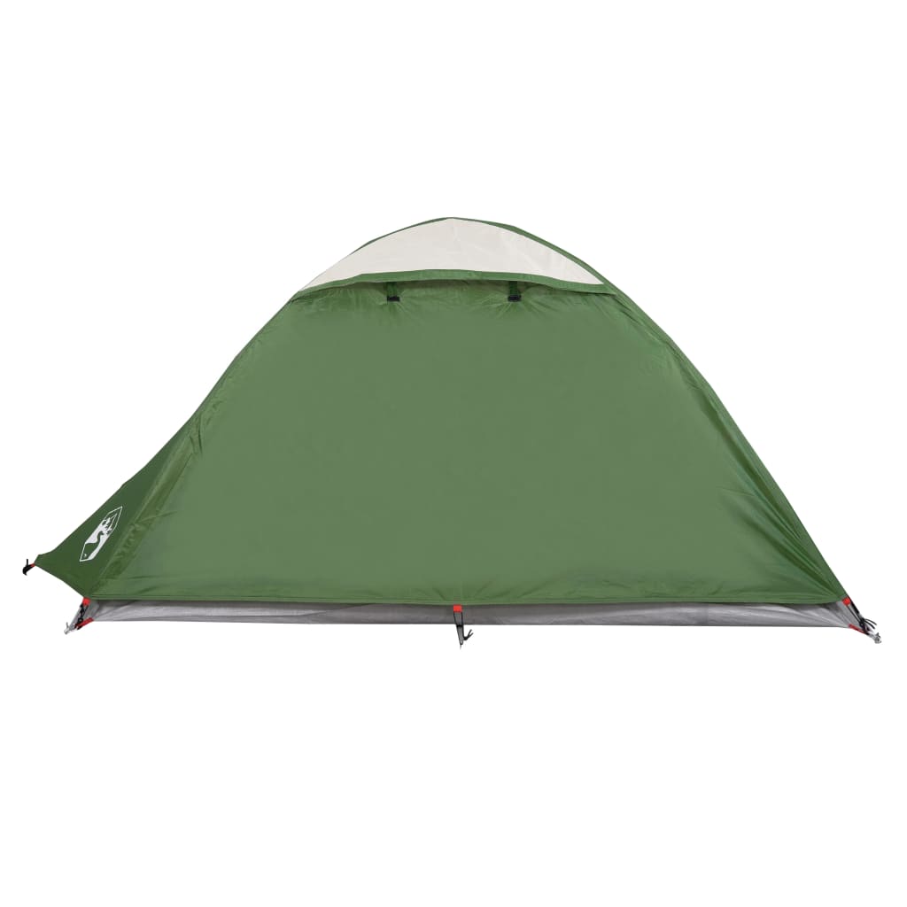 vidaXL 2-personers campingtelt vandtæt grøn