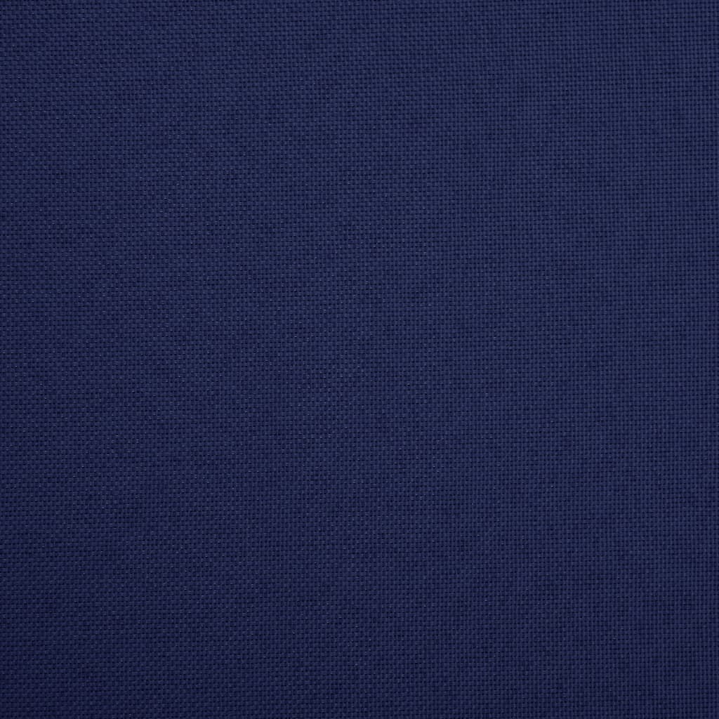 vidaXL foldbar puf kunstlærred blå