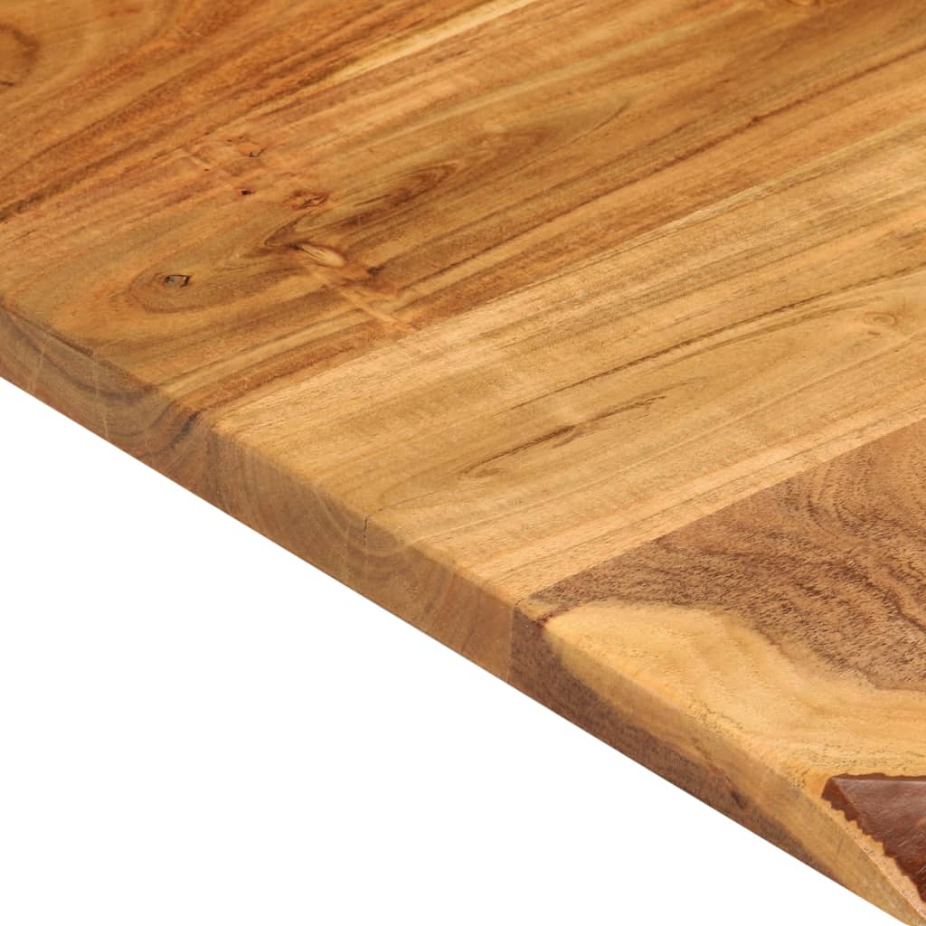 vidaXL bordplade til toiletbord 100x52x2,5 cm massivt akacietræ