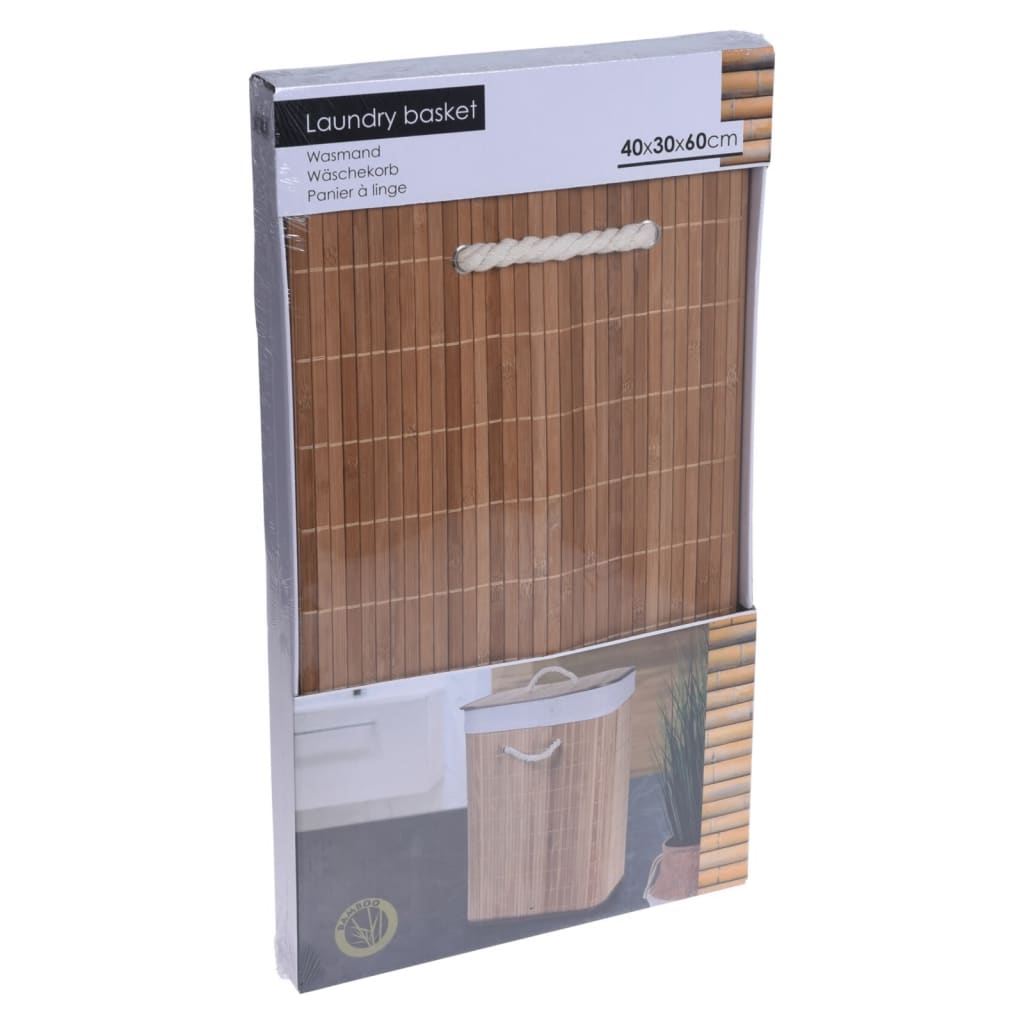 Bathroom Solutions sammenfoldelig vasketøjskurv bambus