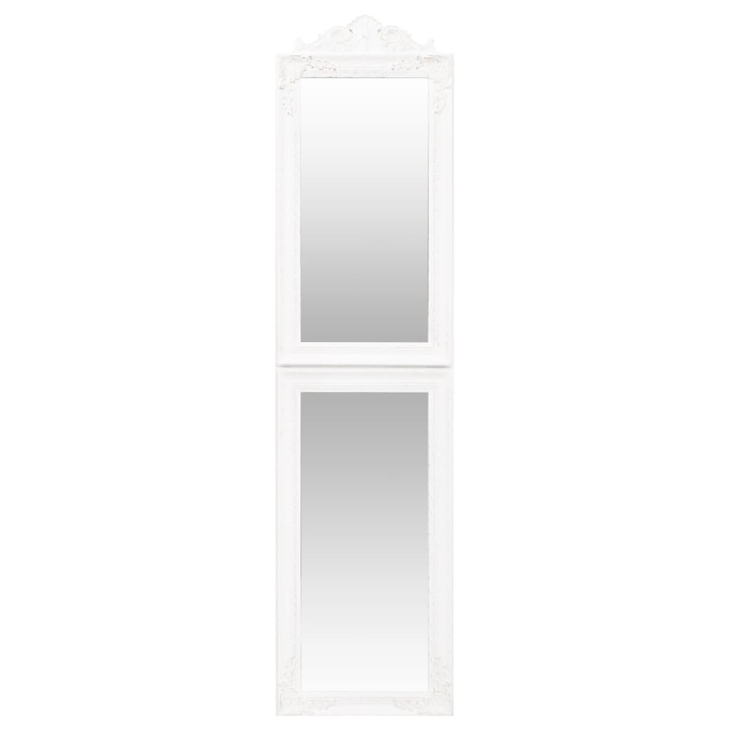 vidaXL fritstående spejl 40x160 cm hvid