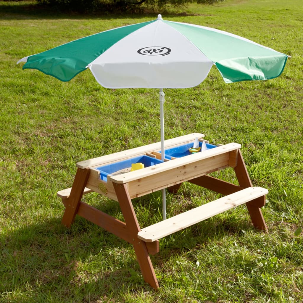 AXI picnicbord Nick sand/vand med parasol