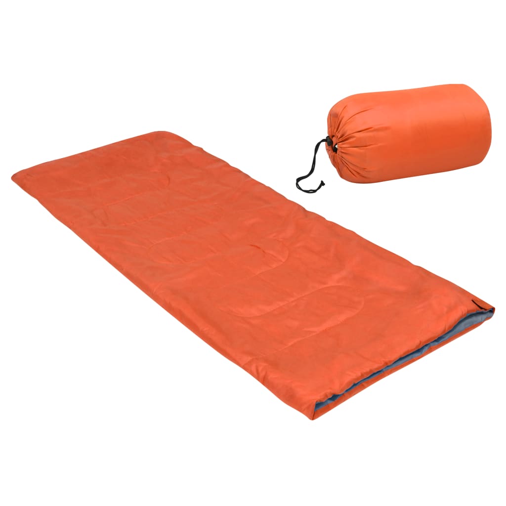 vidaXL sovepose til børn 670 g 15 °C rektangulær orange