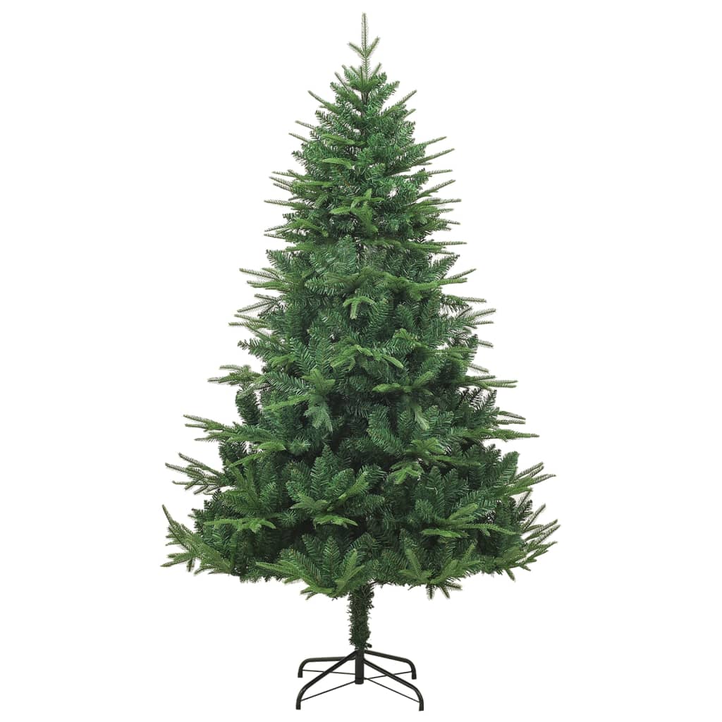 vidaXL kunstigt juletræ 180 cm PVC + PE grøn