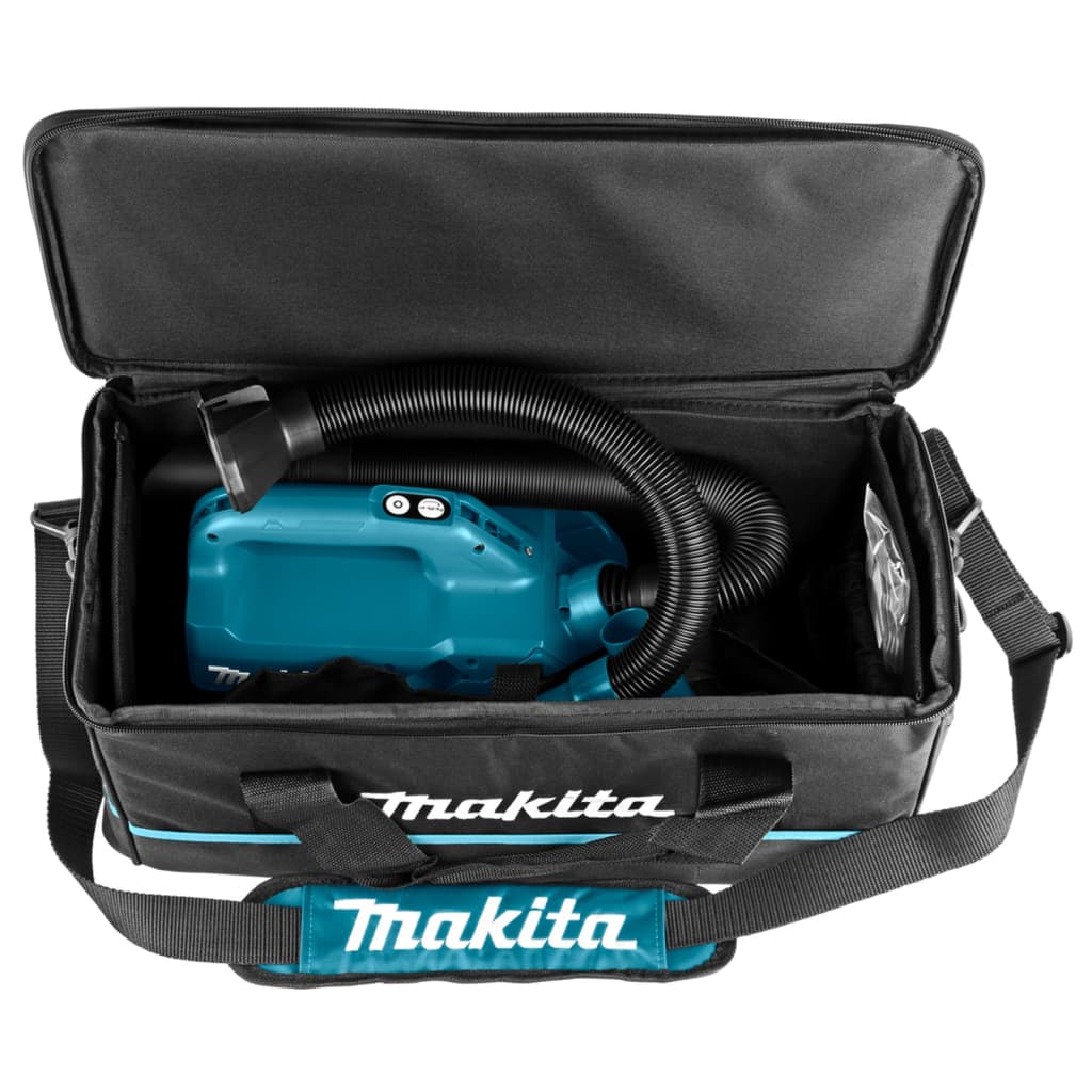 Makita batteridrevet støvsuger 10,8 V blå