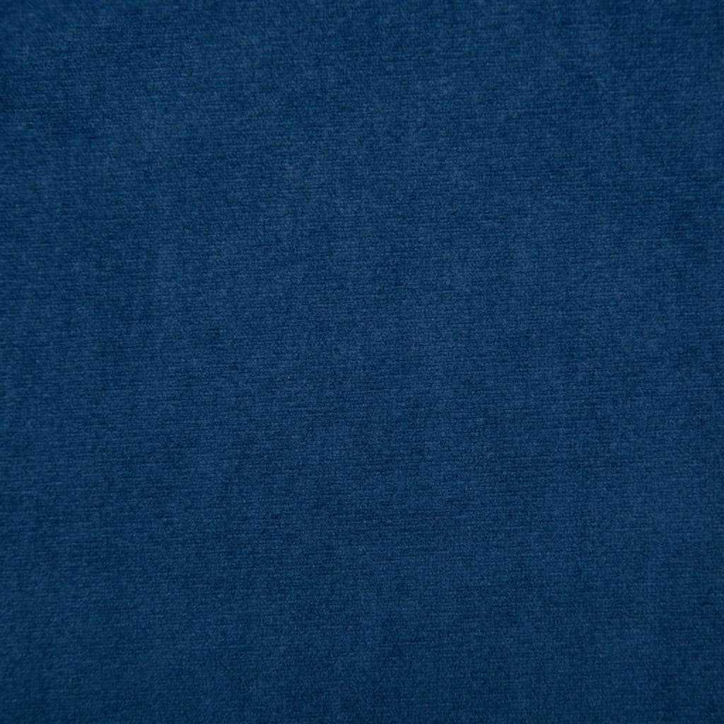 vidaXL chesterfieldsofa L-formet fløjlsbetræk 199 x 142 x 72 blå