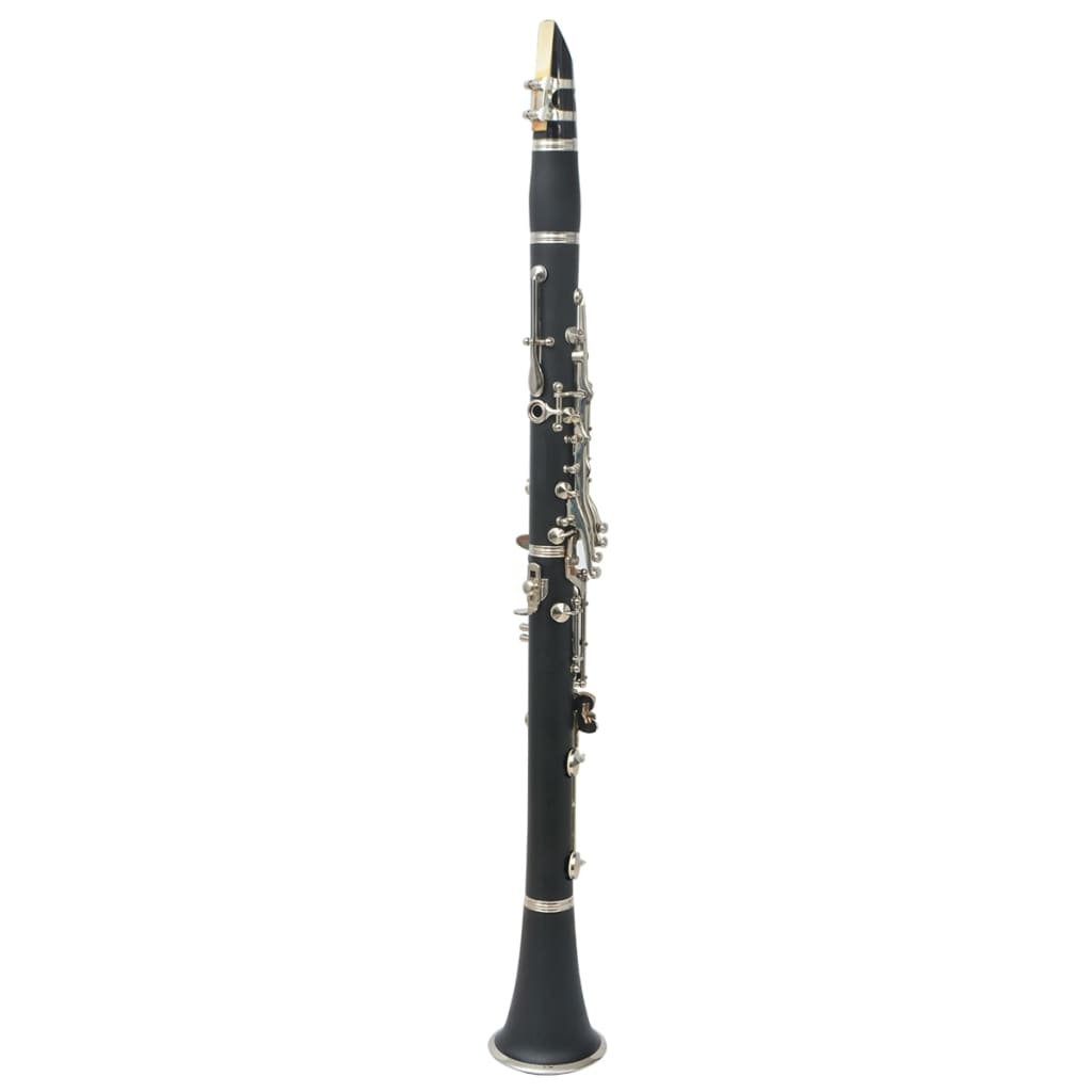 vidaXL klarinet med blødt etui 17 klapper Bb