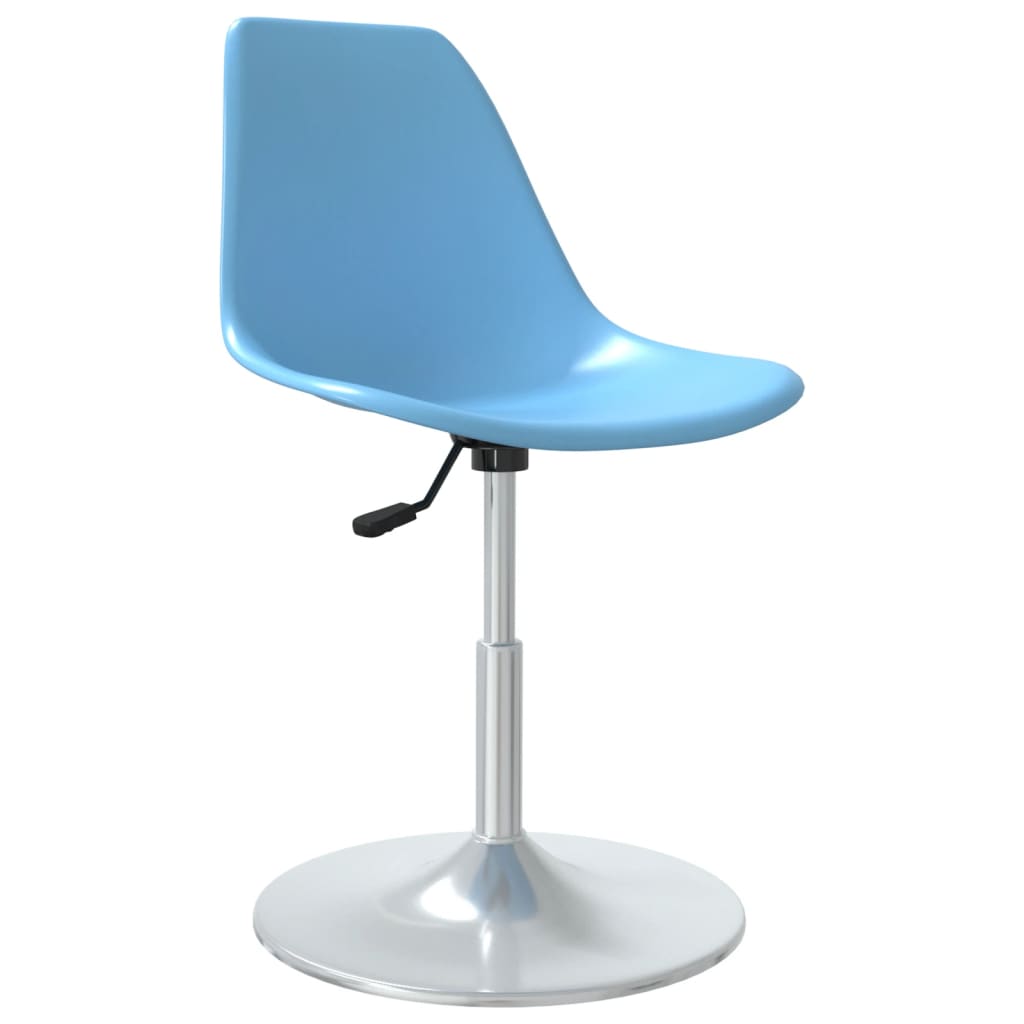 vidaXL drejelige spisebordsstole 4 stk. PP blå