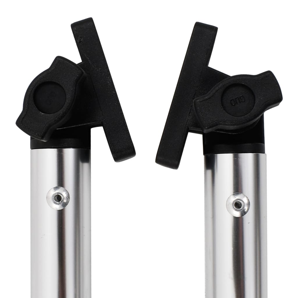 vidaXL støttestolper til bimini-top 2 stk. aluminium