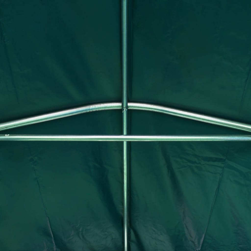 vidaXL garagetelt 2,4x3,6 m PVC grøn