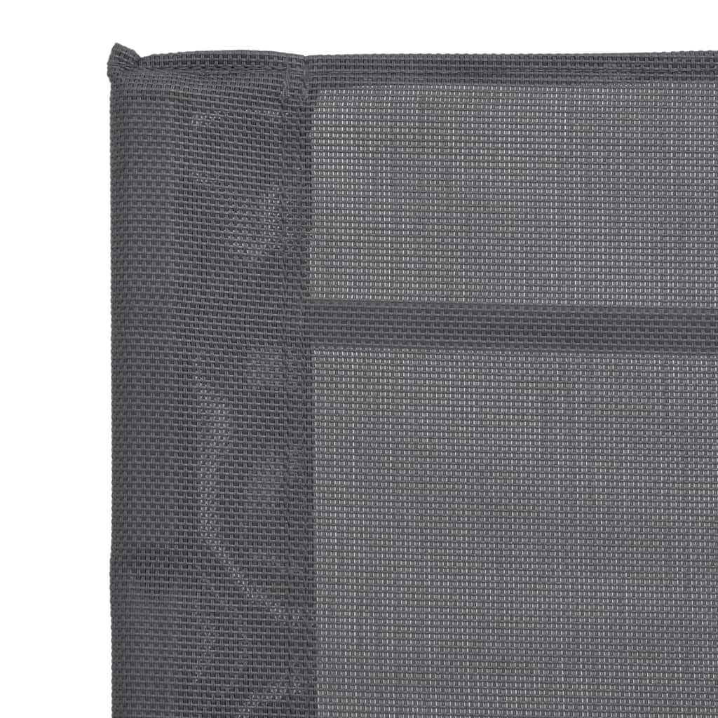 vidaXL havegyngestol 95x54x85 cm textilene grå