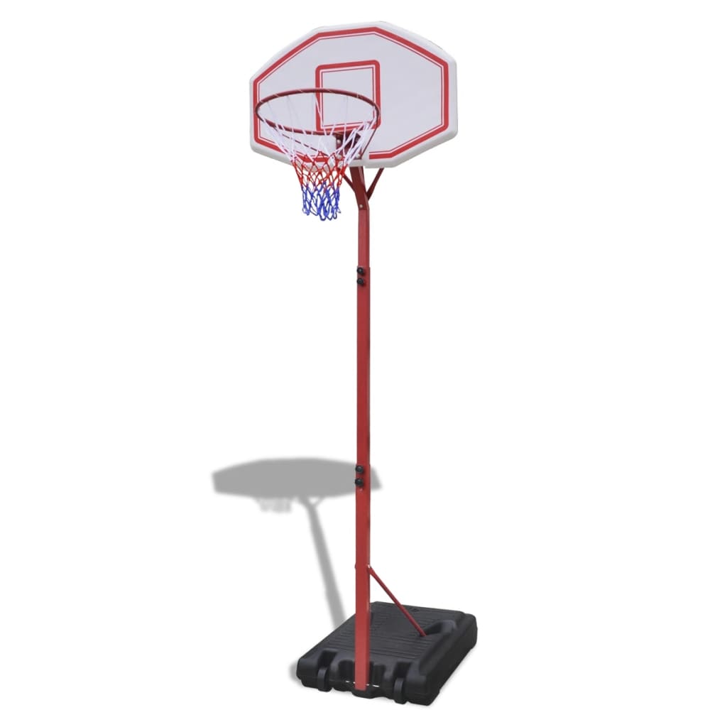 vidaXL basketballkurv med bagplade og stander 305 cm