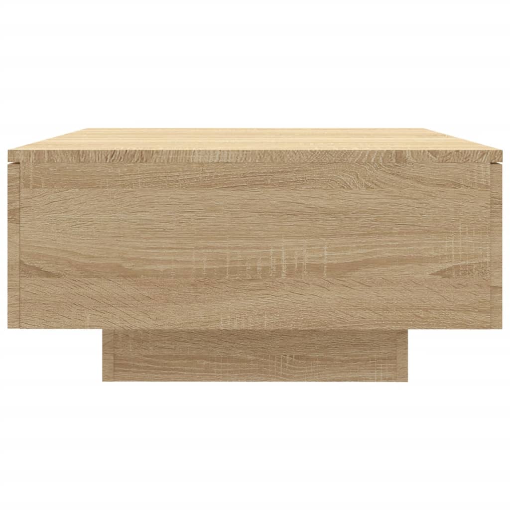 vidaXL sofabord 90x60x31 cm konstrueret træ sonoma-eg
