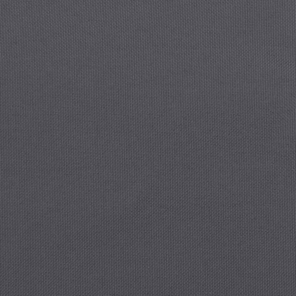 vidaXL pallehynde 60x61,5x10 cm stof antracitgrå