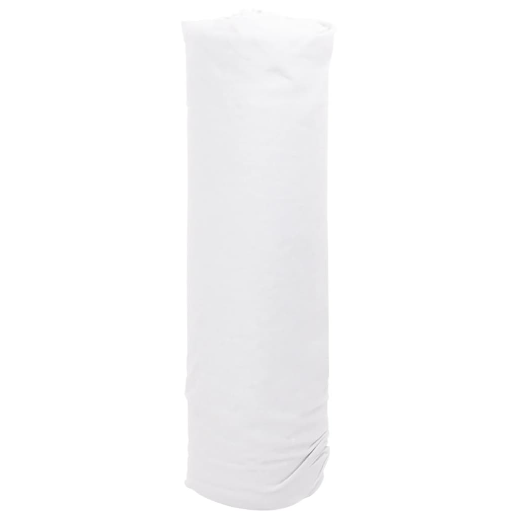vidaXL ukrudtsdug 1x10 m polyesterfibre hvid