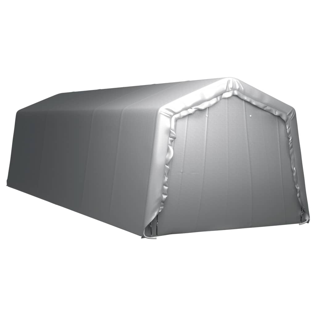 vidaXL opbevaringstelt 300x900 cm stål grå