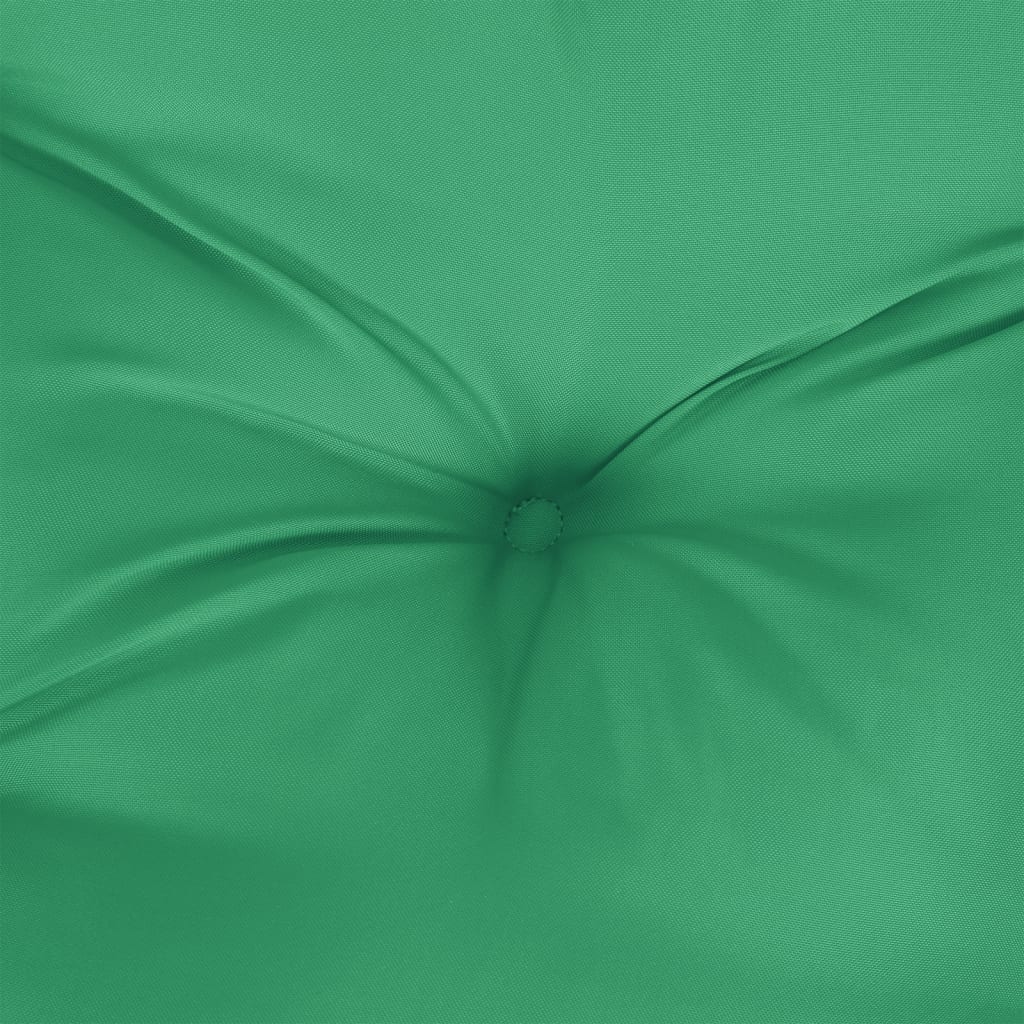 vidaXL pallehynde 60x40x12 cm stof grøn