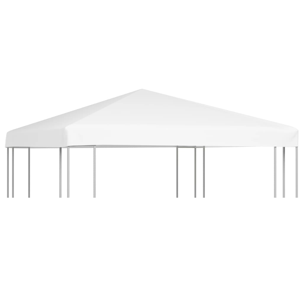 vidaXL pavillontopdække 270 g/m² 3x3 m hvid