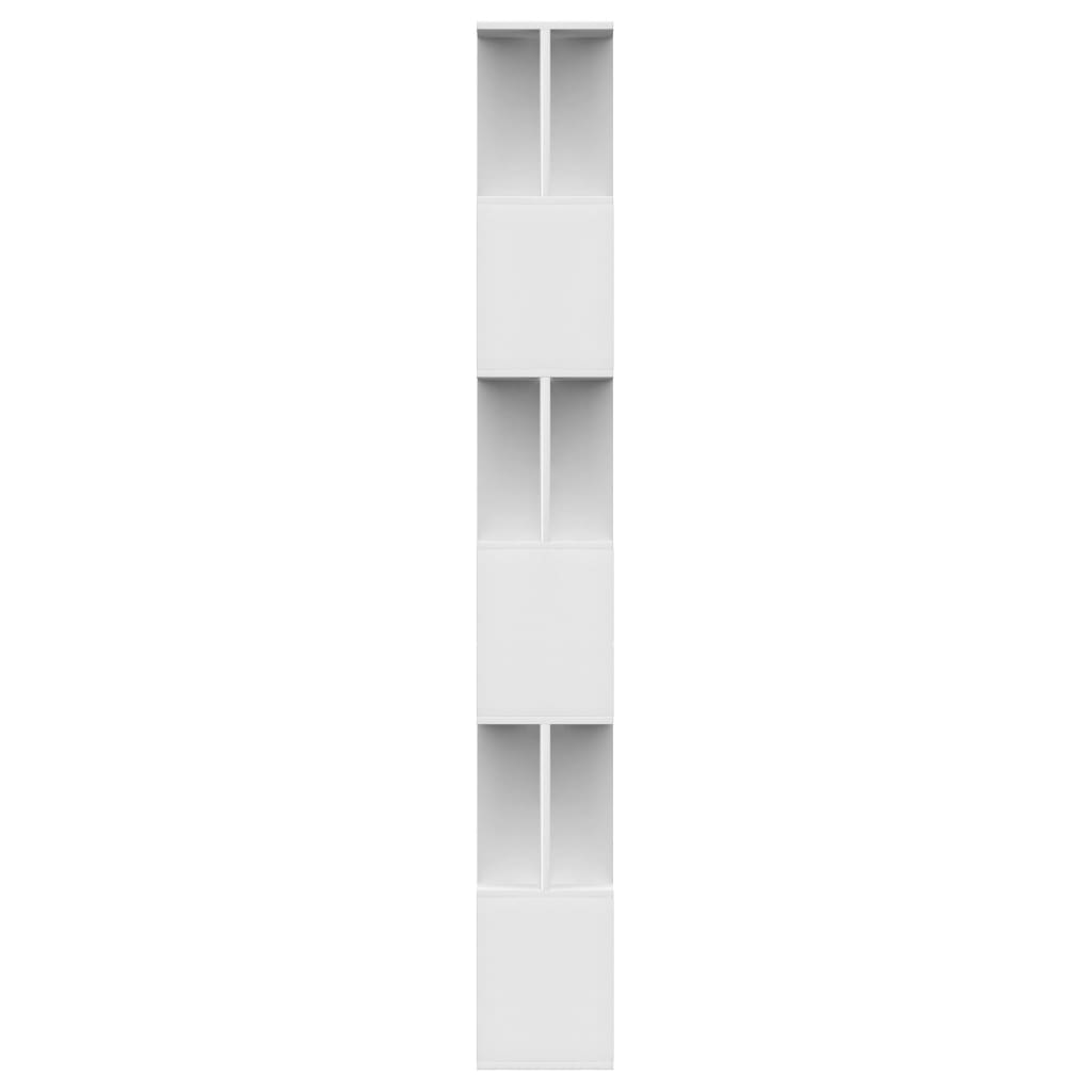 vidaXL bogskab/rumdeler 80 x 24 x 192 cm spånplade hvid
