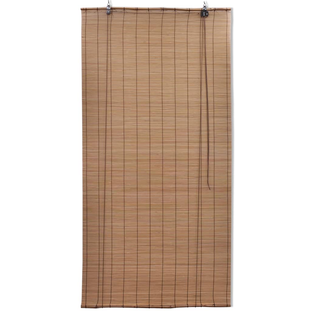 vidaXL rullegardin 100x220 cm bambus brun