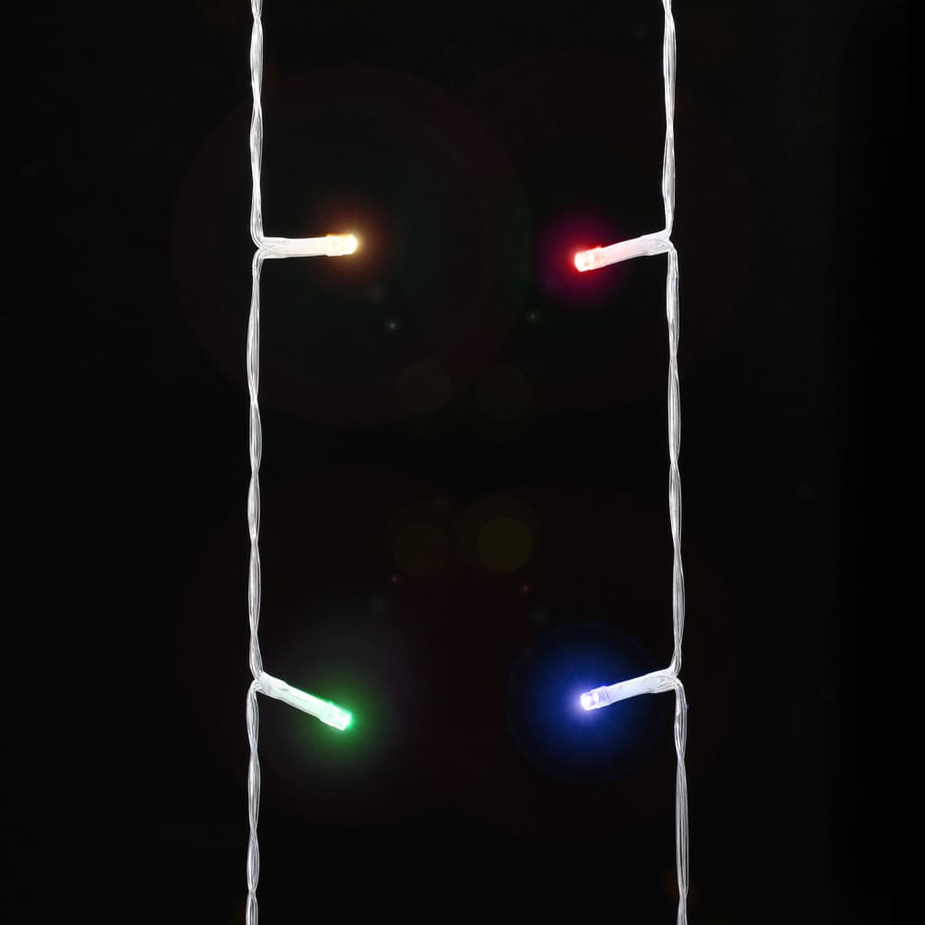 vidaXL juletræslys 320 LED'er 375 cm flerfarvet lys
