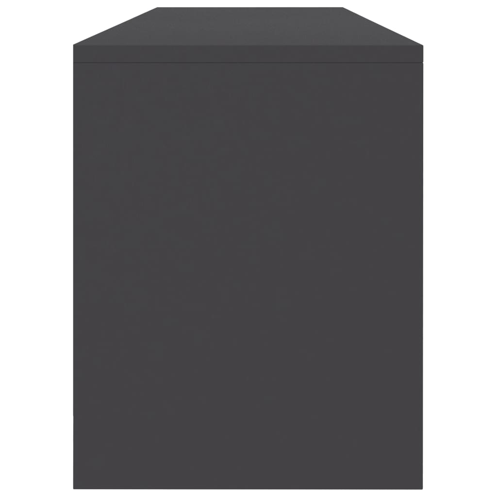 vidaXL tv-bord 120x30x37,5 cm konstrueret træ grå